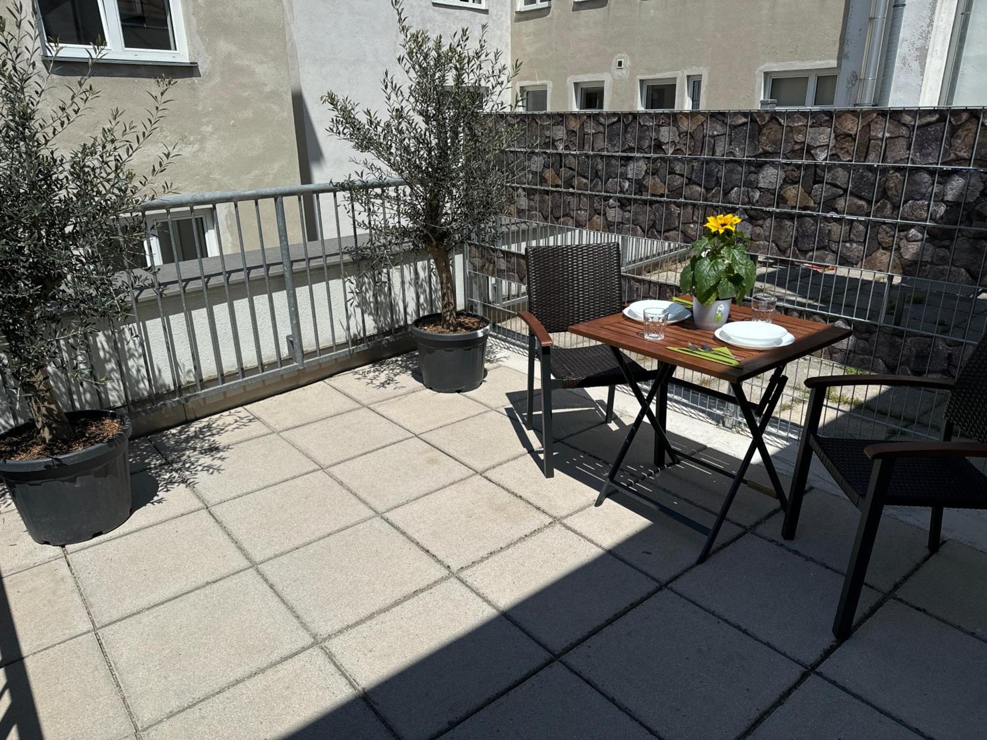 Klein Aber Fein Mit Terrasse Leilighet Wien Eksteriør bilde